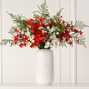 Искусственный букет Wild Flowers - Белые Росы 43 см Summer Deco фото 5