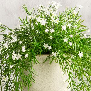 Искусственный подвесной куст Midleton Stone 43 см, белый Summer Deco фото 2