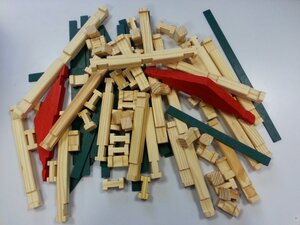 Деревянный конструктор Коттедж 83 детали Xalingo (Ксалинго) фото 3
