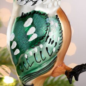 Елочная игрушка Птица Зимородок 11 см, стекло Winter Deco фото 7