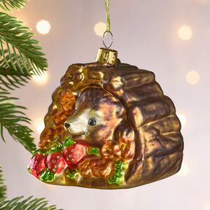 Елочная игрушка Ежик из Весеннего леса 9 см, стекло Winter Deco фото 5