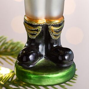 Елочная игрушка Барабанщик Уильям 18 см в подарочной коробке, стекло Winter Deco фото 6