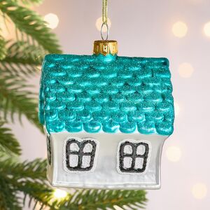 Елочная игрушка Домик из деревни Гарккул 9 см, стекло Winter Deco фото 6