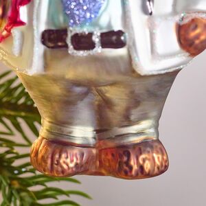 Елочная игрушка Мишка Доктор 13 см в подарочной коробке, стекло Winter Deco фото 6