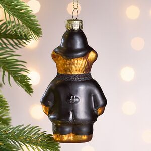 Елочная игрушка Мишка Сыщик 10 см, стекло Winter Deco фото 6
