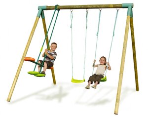 Качели Smoby деревянные, 280*240*235 см Smoby фото 1