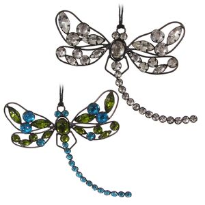 Елочная игрушка Стрекоза Сирина 16 см, подвеска ShiShi фото 2