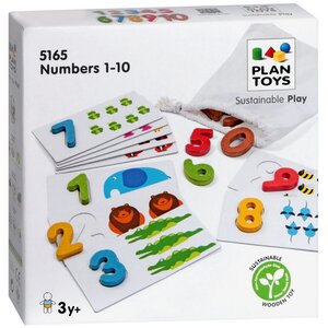 Обучающая игра Числа 1-10 Plan Toys (План Тойс) фото 5