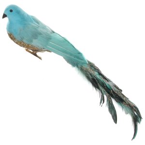 Декоративное украшение Птица Санта-Лючия 39 см, клипса ShiShi фото 2