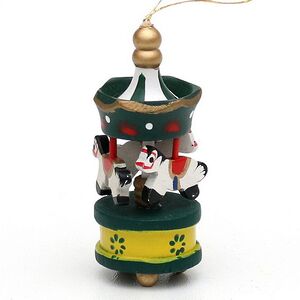 Набор деревянных елочных игрушек Веселая Карусель 6 см, 6 шт Sigro фото 4