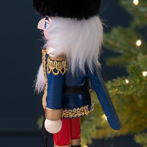 Декоративная фигурка Щелкунчик - Бравый Гвардеец с саблей 20 см Sigro фото 5