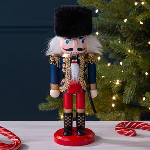 Декоративная фигурка Щелкунчик - Бравый Гвардеец с саблей 20 см Sigro фото 6