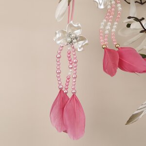 Набор елочных игрушек Flower Glow 25 см, 4 шт, подвеска Kaemingk (Кейминг) фото 5