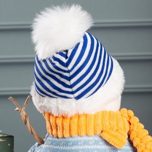 Дверной стоппер Снеговик Северин - Шведские Каникулы 28 см Kaemingk фото 6