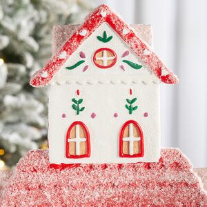 Декоративная статуэтка Пряничный Домик - Floral Pattery 35 см Kaemingk фото 6