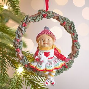 Елочная игрушка Герда - Датская сказка 14 см