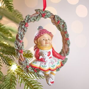 Елочная игрушка Герда - Датская сказка 14 см Kaemingk (Кейминг) фото 2