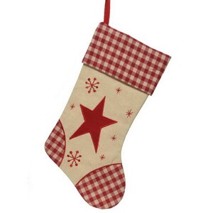 Новогодний носок Эльфа Анариона 45 см со звездочкой