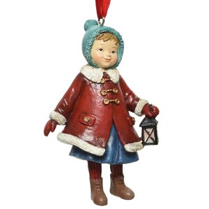 Елочная игрушка Девочка Клоди - Утро Рождества в Эммелорде 9 см, подвеска