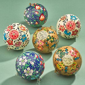 Набор елочных шаров Сен-Лаваль 7 см, 6 шт