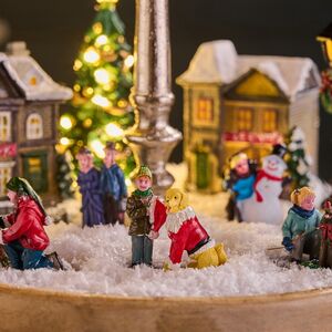 Набор фигурок Подготовка к Собачьему Маскараду 4 см, 3 шт Lemax (Лемакс) фото 2