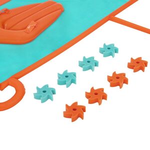 Двойная водная дорожка для скольжения с двумя игрушками Sponge Soakers Double Slide 488 см Bestway фото 7