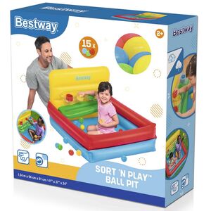 Игровой манеж с шариками Sort and Play 104*94 см Bestway фото 15