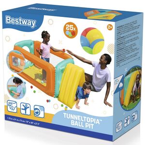 Игровой центр Tunneltopia с шариками 178*91 см Bestway фото 8