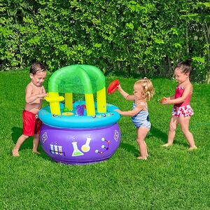 Надувной игровой центр Водный столик 86*76 см, с разбрызгивателем Bestway фото 4