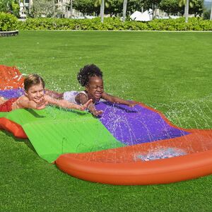 Водная дорожка для скольжения Splash Coaster - Double Slide 488 см Bestway фото 4