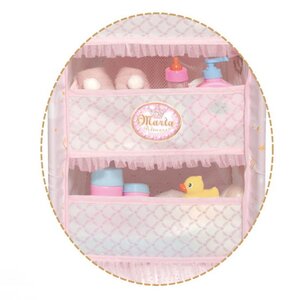 Манеж-игровой центр для куклы Мария 70 см с аксессуарами розовый Decuevas Toys фото 3