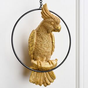 Декоративное украшение для дома Птичка - Попугай Риччи 16 см