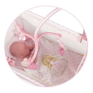 Манеж-игровой центр для куклы Мария 59 см с аксессуарами розовый Decuevas Toys фото 2