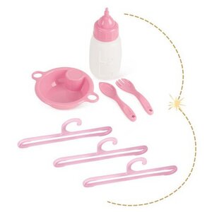 Манеж-игровой центр для куклы Мария 59 см с аксессуарами розовый Decuevas Toys фото 4