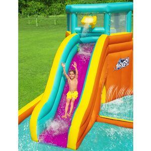 Водный игровой центр с горкой и фонтаном Mega Water Park 565*373*265 см Bestway фото 2