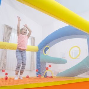 Надувной батут с горкой Leap & Play 289*213*173 см Bestway фото 11