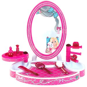 Туалетный столик Barbie 42 см 8 предметов