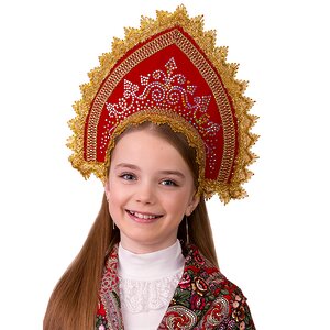 Русский народный кокошник Забавушка