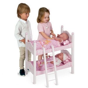 Кроватка для кукол двухъярусная Мария 57 см Decuevas Toys (Дэкувьютойс) фото 3