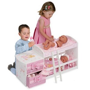 Кроватка для кукол двухъярусная Мария 80 см Decuevas Toys фото 2