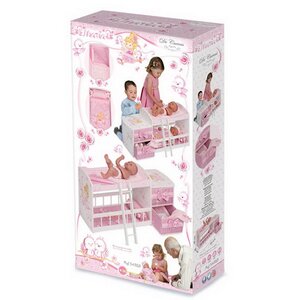 Кроватка для кукол двухъярусная Мария 80 см Decuevas Toys фото 5