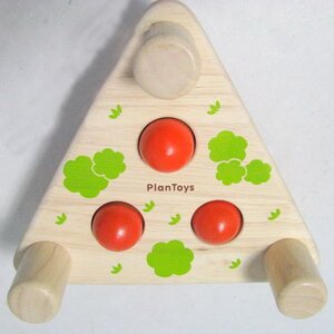 Деревянная игрушка-стучалка Зайчик и Морковки 17*15 см Plan Toys фото 3
