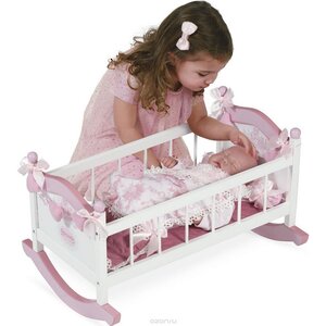 Кроватка-качалка для куклы Даниэла 56 см Decuevas Toys (Дэкувьютойс) фото 2