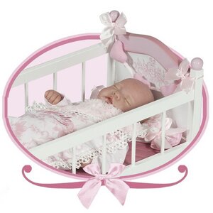 Кроватка-качалка для куклы Даниэла 56 см Decuevas Toys (Дэкувьютойс) фото 3