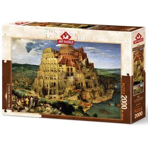 Пазл Питер Брейгель - Вавилонская башня, 2000 элементов Art Puzzle фото 2