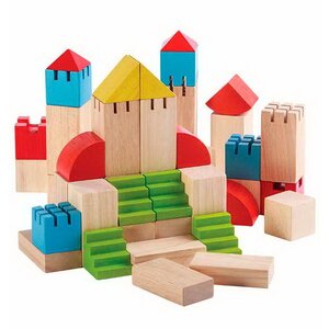 Деревянный конструктор Блоки 46 шт Plan Toys фото 1