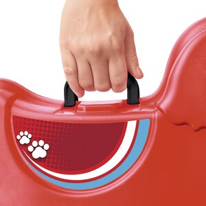Детский чемодан на колесиках Собачка красный BIG фото 10