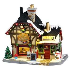 Домик с подсветкой Творческий коттедж 19*18 см, подсветка Lemax (Лемакс) фото 1