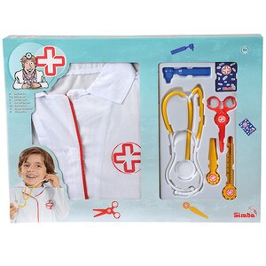 Набор доктора с халатом 8 предметов Simba (Симба) фото 1