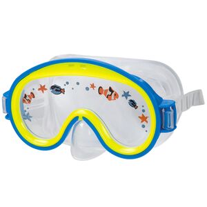 Маска для плавания Mini Aviator голубая с желтым, 3-8 лет INTEX (Интекс) фото 1